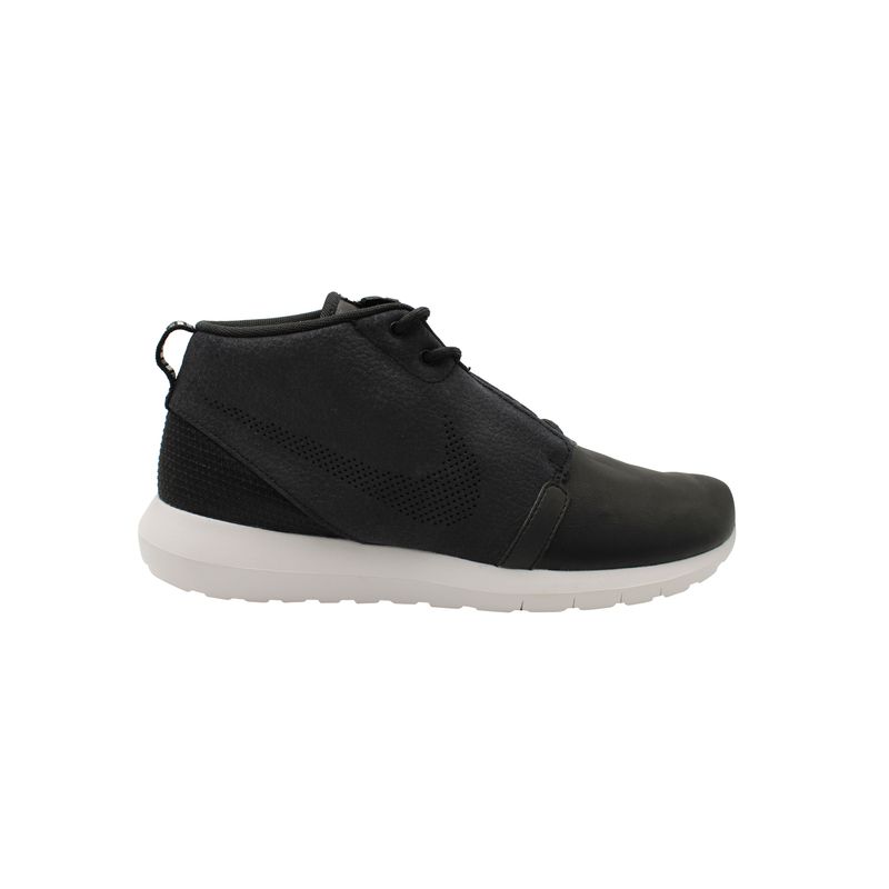 Nike Rosherun Nm Sneakerboot In Black Leather
